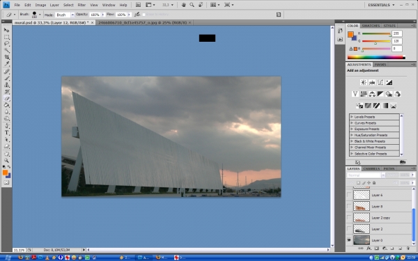 Creation of Mural: Step 1